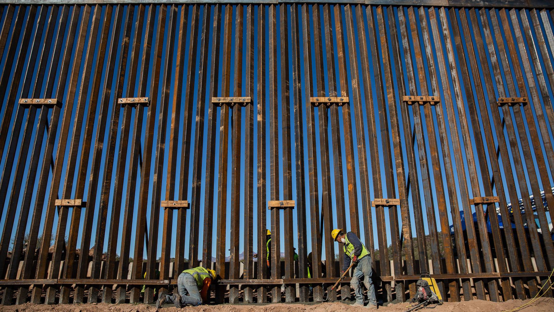 Democrats call for halt to border wall construction during coronavirus pandemic